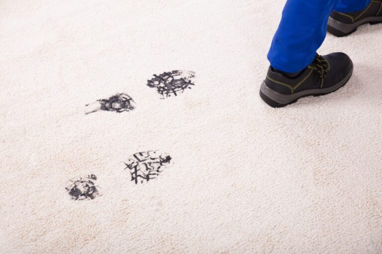 how to keep carpet clean in the winter